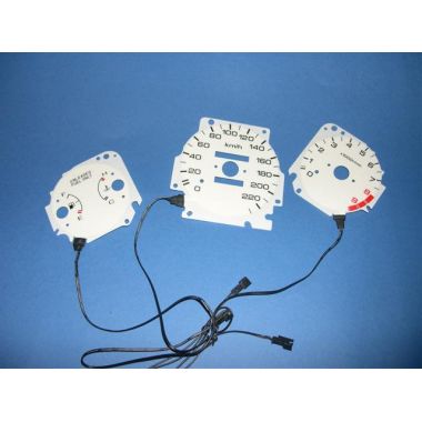 Λευκά όργανα Honda Civic 96-00